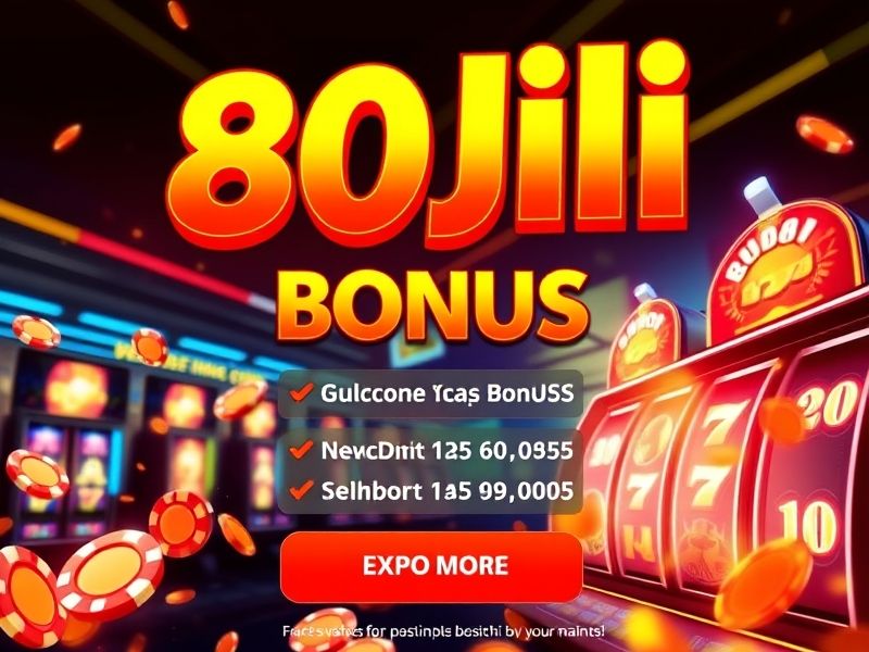 Welcome to 80jili.com – your premier destination for online gambling. Explore a vast library of slot games, live dealer tables, and competitive sports betting with the most exciting promotions and bonuses available.