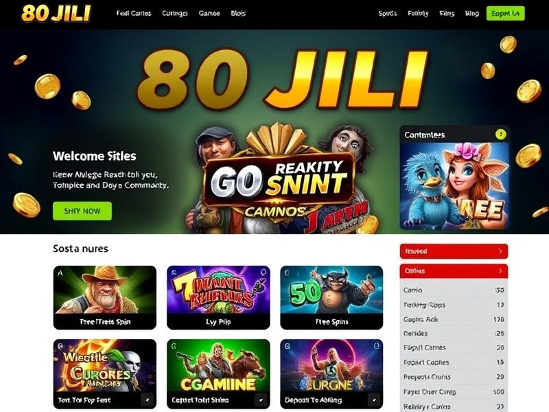 Welcome to 80jili.com – your premier destination for online gambling. Explore a vast library of slot games, live dealer tables, and competitive sports betting with the most exciting promotions and bonuses available.